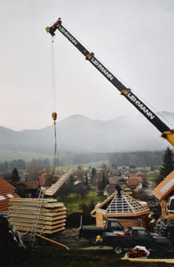 Dach fertig stellen